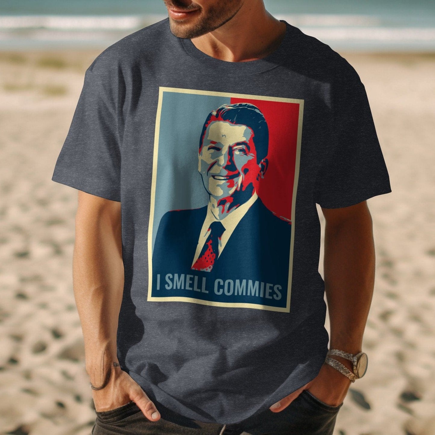 Reagan I Smell Commies Shirt