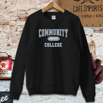 Sweatshirt / Black / S Community College Dropout Shirts