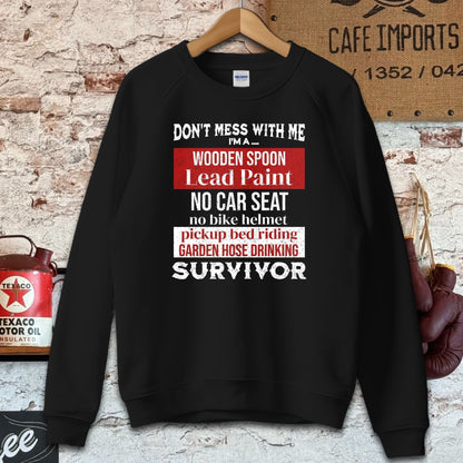 Sweatshirt / Black / S Generation X Survivors Shirts