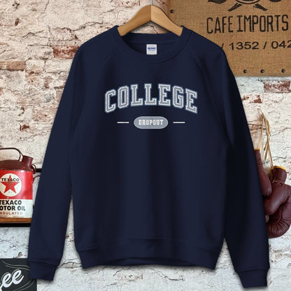 Sweatshirt / Navy / S College Dropout Shirts