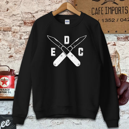 Sweatshirt / S / Black EDC Knives Shirts