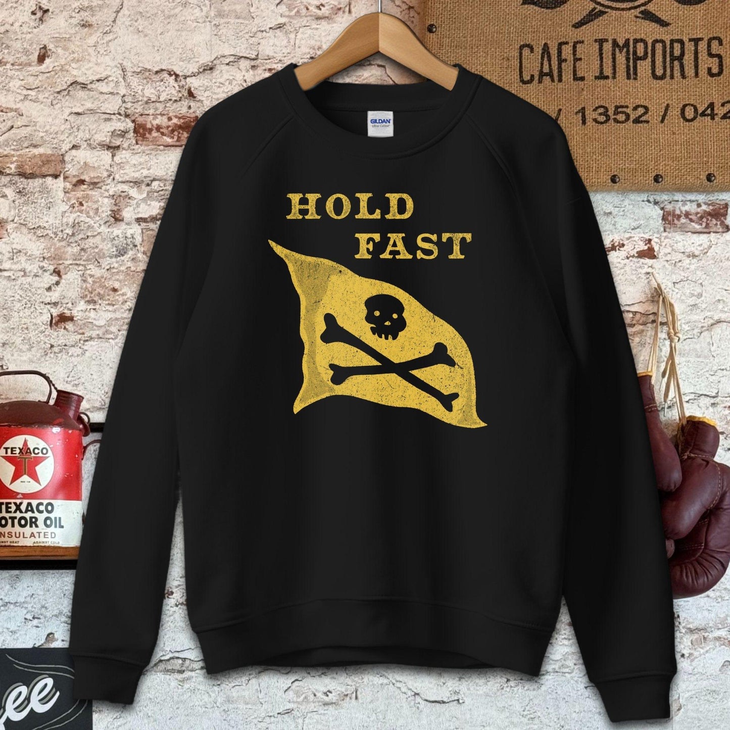 Sweatshirt / S / Black Hold Fast Shirt