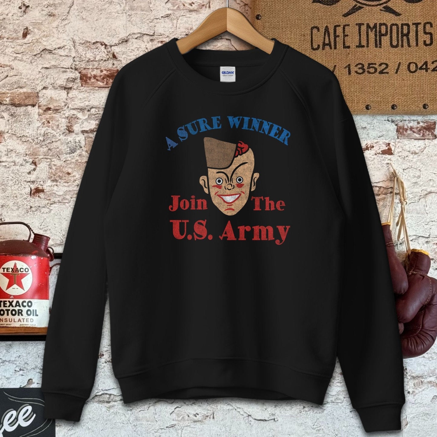 Sweatshirt / S / Black Join The U.S. Army Shirt