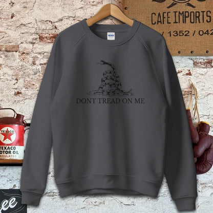 Sweatshirt / S / Dark Heather Don't Tread On Me Shirt