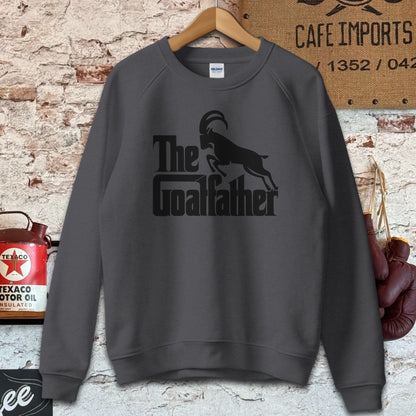 Sweatshirt / S / Dark Heather The Goatfather Shirt