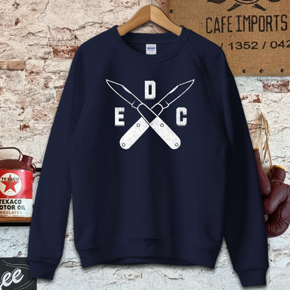 Sweatshirt / S / Navy EDC Knives Shirts