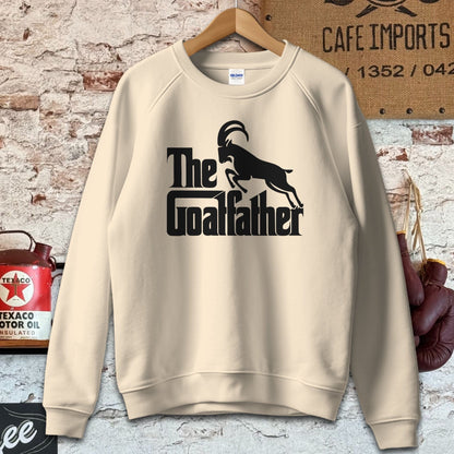 Sweatshirt / S / Sand The Goatfather Shirt