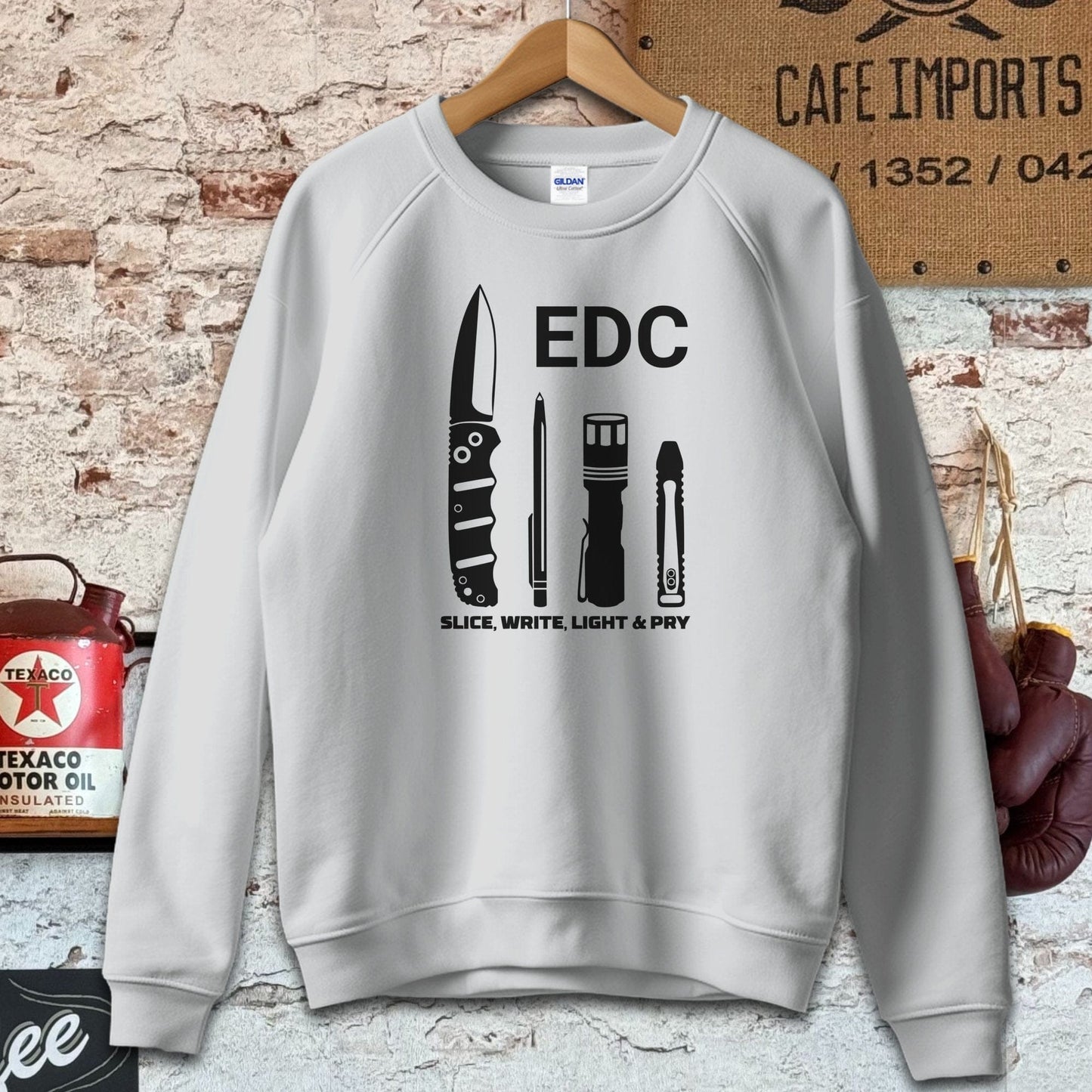 Sweatshirt / S / Sport Grey EDC Slice Write Light Pry Shirts