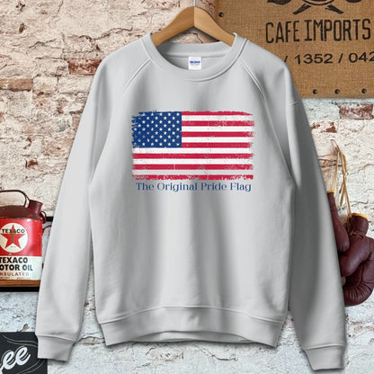 Sweatshirt / S / Sport Grey The Original Pride Flag Shirt