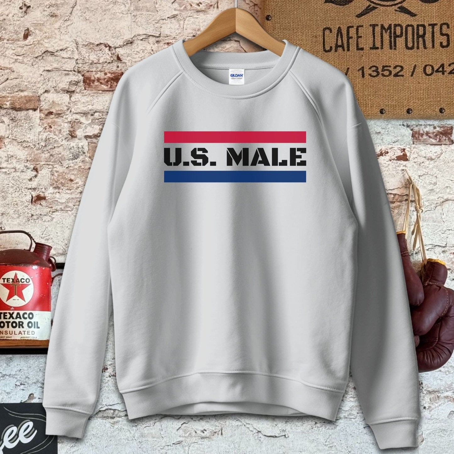 Sweatshirt / S / Sport Grey U. S. Male Shirt