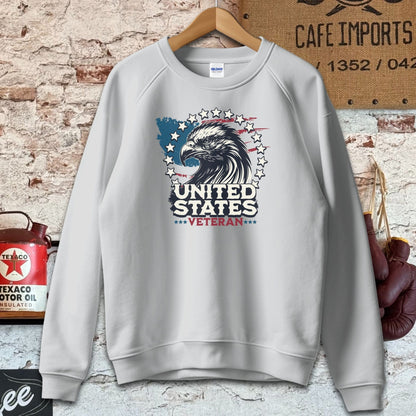 Sweatshirt / S / Sport Grey United States Veteran Shirt