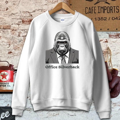 Sweatshirt / S / White Office Silverback T-Shirt