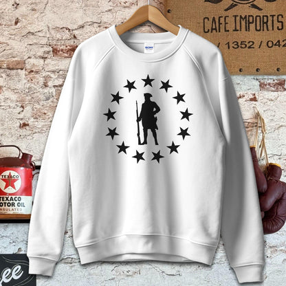 Sweatshirt / S / White Revolutionary Patriot Shirt