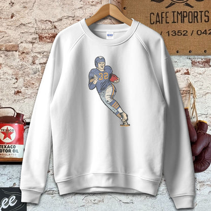 Sweatshirt / S / White Vintage Player Number 32 Shirt