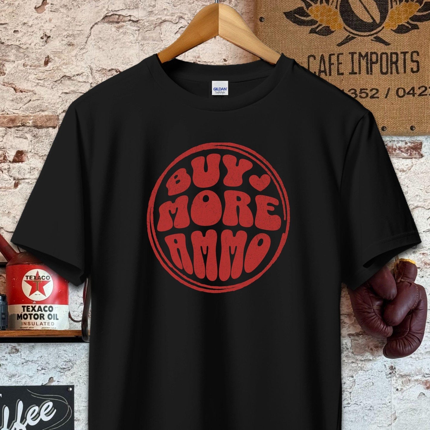 T-shirt / Black / S Buy More Ammo Shirt