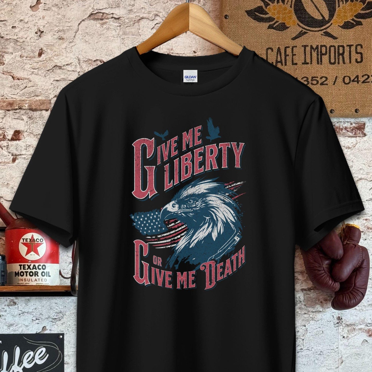 T-shirt / Black / S Give Me Liberty Shirt