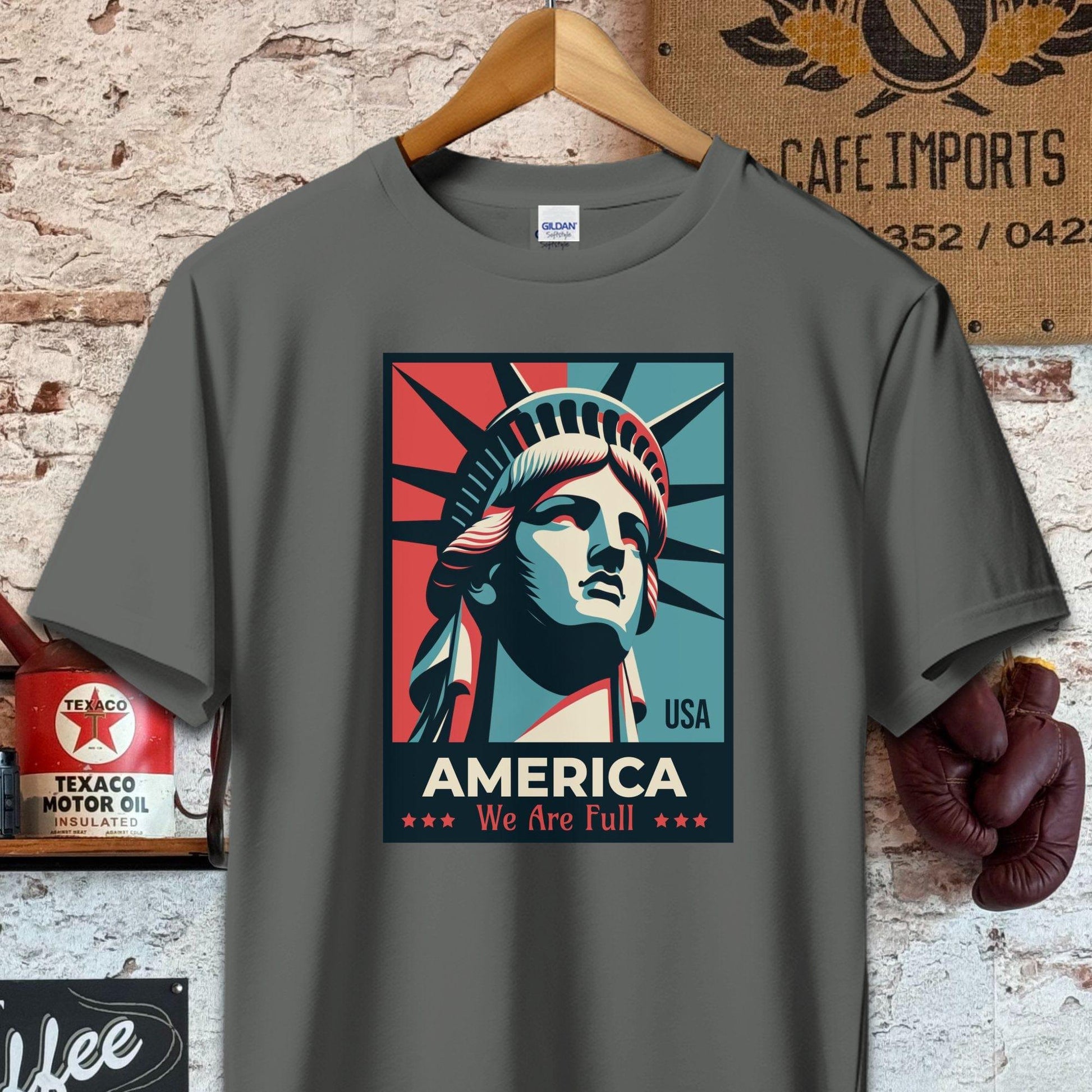 T-shirt / Charcoal / S America We Are Full Shirt