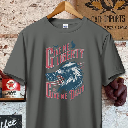 T-shirt / Charcoal / S Give Me Liberty Shirt