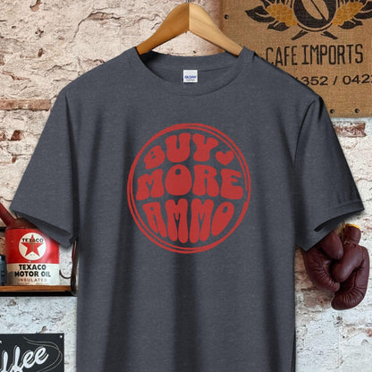 T-shirt / Dark Heather / S Buy More Ammo Shirt