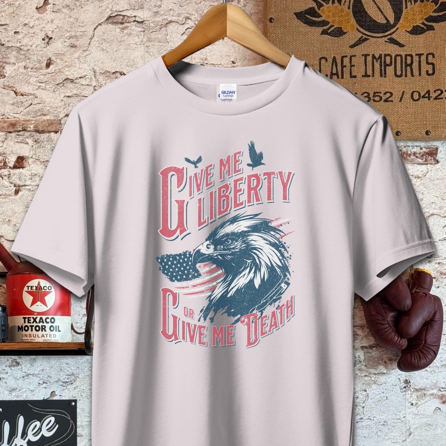 T-shirt / Ice Grey / S Give Me Liberty Shirt