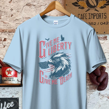 T-shirt / Light Blue / S Give Me Liberty Shirt