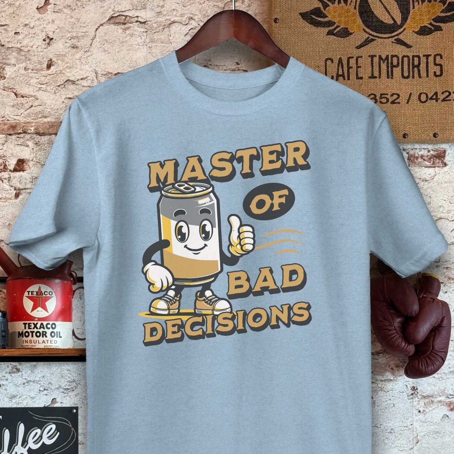 T-shirt / Light Blue / S Master of Bad Decisions Shirts