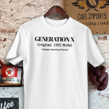 T-shirt / M / White Generation X Original 1965 Model Shirts