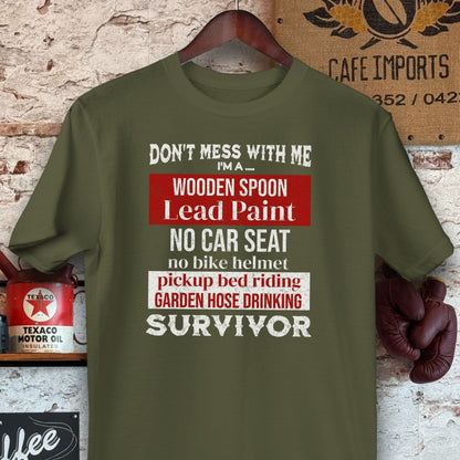 T-shirt / Military Green / S Generation X Survivors Shirts