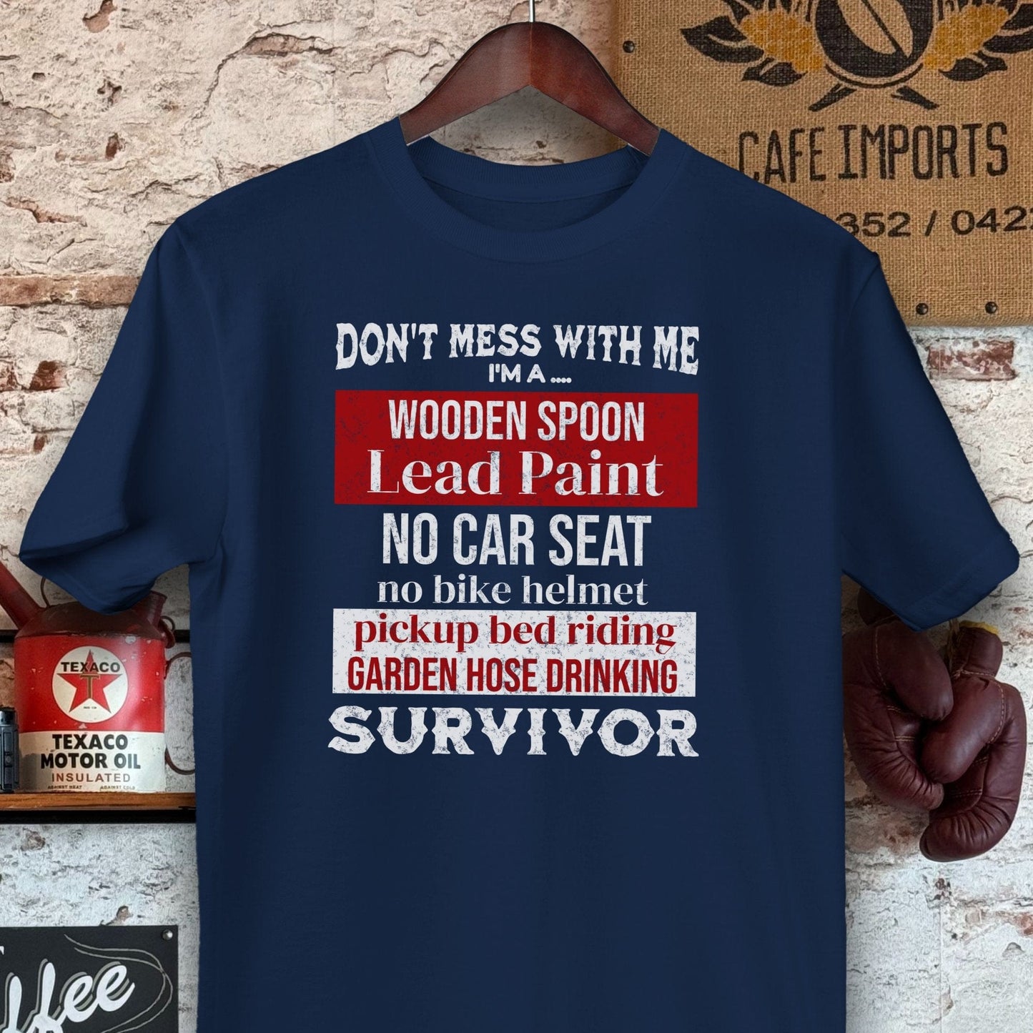 T-shirt / Navy / S Generation X Survivors Shirts