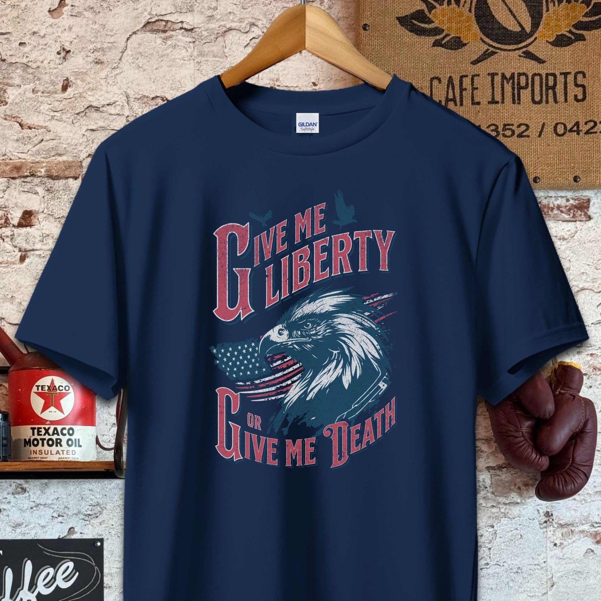 T-shirt / Navy / S Give Me Liberty Shirt