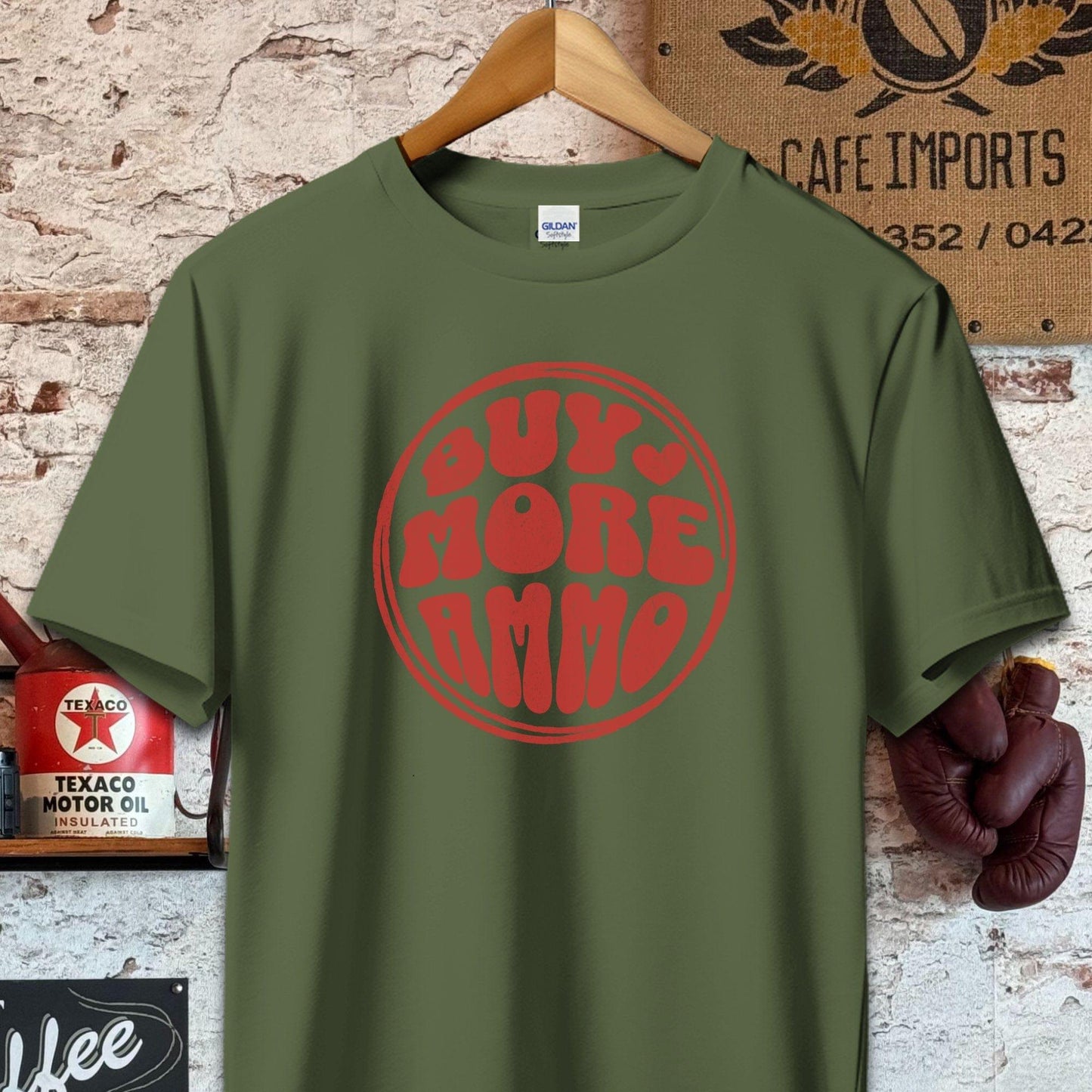 T-shirt / Olive / S Buy More Ammo Shirt