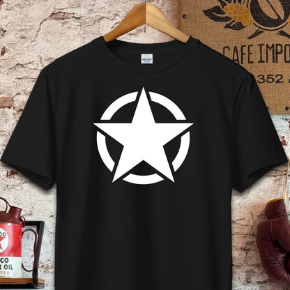 T-shirt / S / Black Army Star Shirt