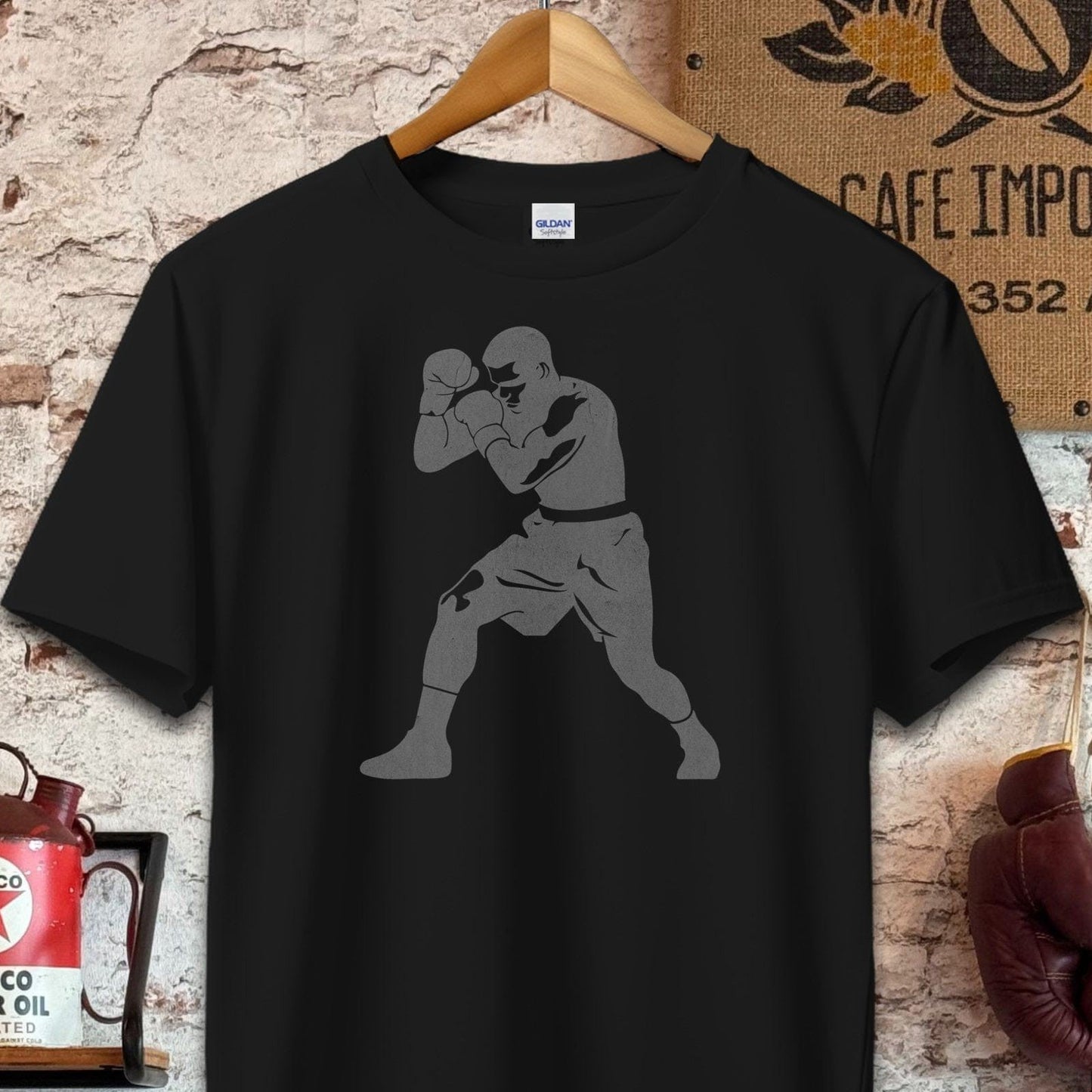 T-shirt / S / Black Boxing Inspiration Shirt