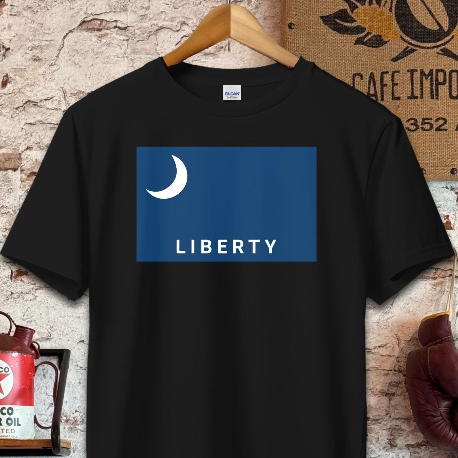 T-shirt / S / Black Fort Moultrie Alternate Liberty Shirt