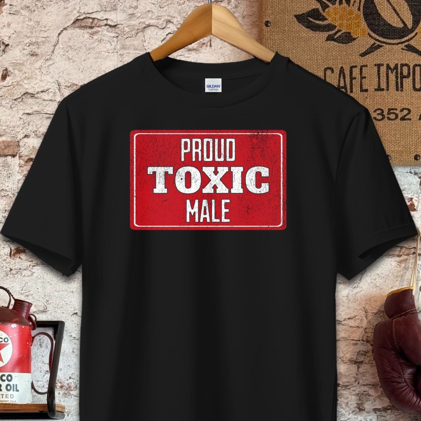 T-shirt / S / Black Proud Toxic Male T-Shirt