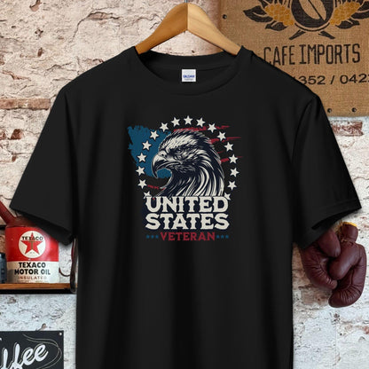 T-shirt / S / Black United States Veteran Shirt