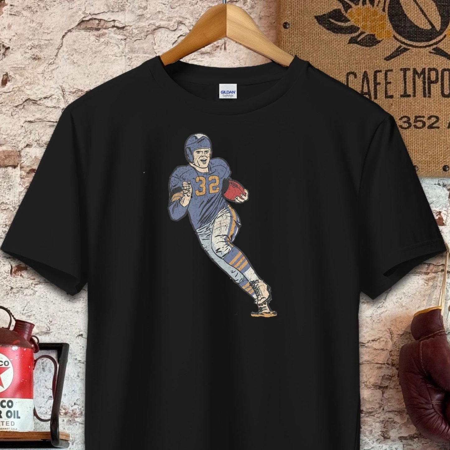 T-shirt / S / Black Vintage Player Number 32 Shirt