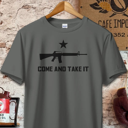 T-shirt / S / Charcoal Come and Take It Shirt