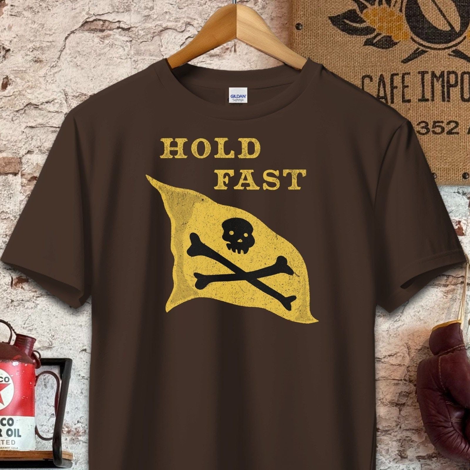 T-shirt / S / Dark Chocolate Hold Fast Shirt