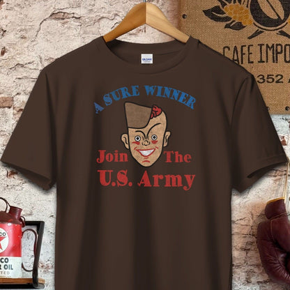 T-shirt / S / Dark Chocolate Join The U.S. Army Shirt