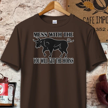 T-shirt / S / Dark Chocolate Mess With The Bull T-Shirt