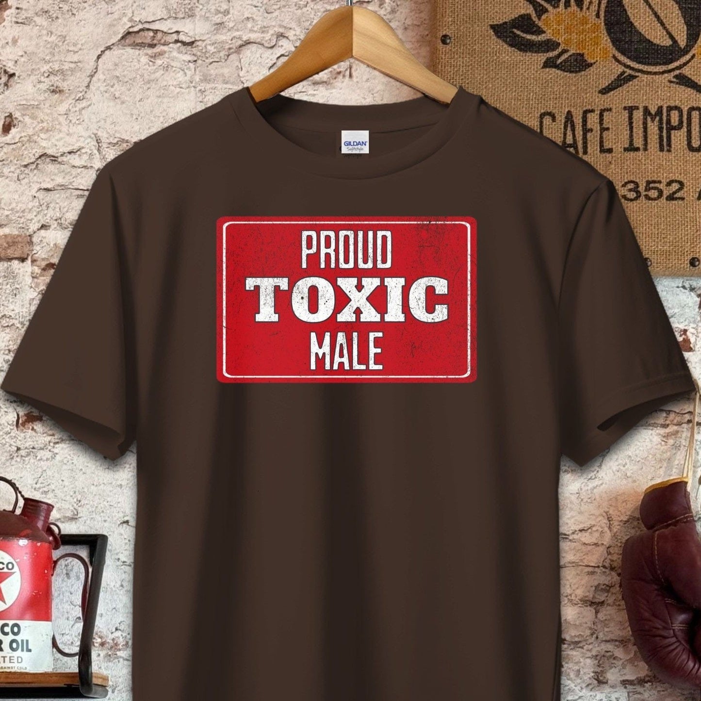 T-shirt / S / Dark Chocolate Proud Toxic Male T-Shirt