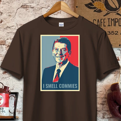 T-shirt / S / Dark Chocolate Reagan I Smell Commies Shirt