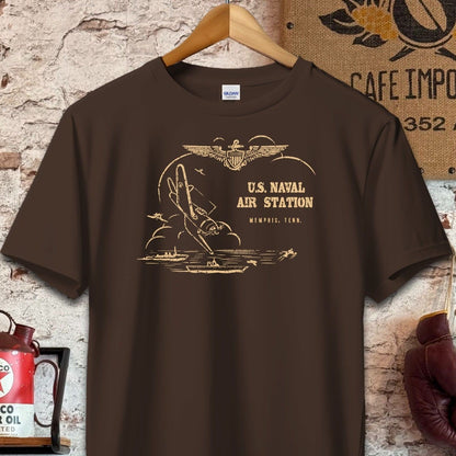 T-shirt / S / Dark Chocolate U.S. Naval Air Station Shirt