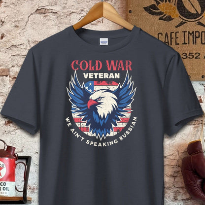 T-shirt / S / Dark Heather Cold War Veteran Shirt