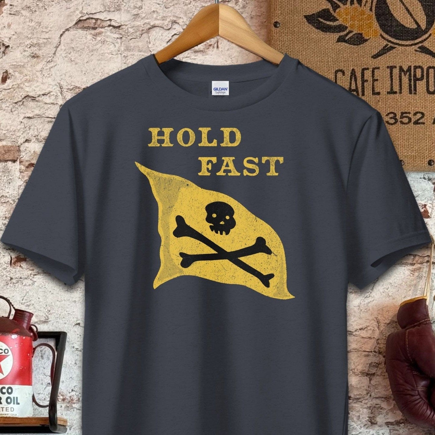 T-shirt / S / Dark Heather Hold Fast Shirt