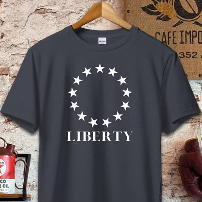 T-shirt / S / Dark Heather Liberty Star Shirt