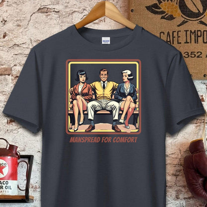 T-shirt / S / Dark Heather Manspread For Comfort T-Shirt