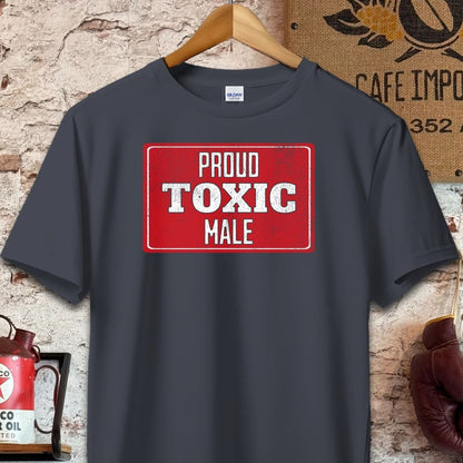 T-shirt / S / Dark Heather Proud Toxic Male T-Shirt