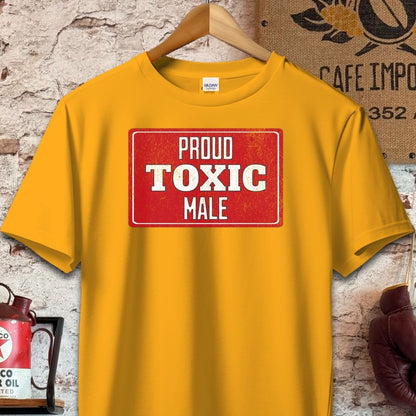 T-shirt / S / Gold Proud Toxic Male T-Shirt